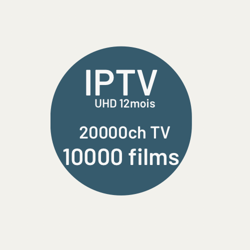 Abonnement IPTV UHD 1an
